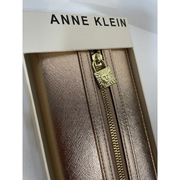 Anna Klein Wallet, Rose Gold, Pink, Pocketbook, Purse New, In Box - Picture 4 of 12